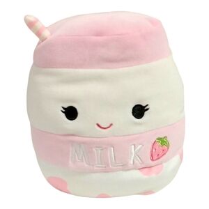 Squishmallows Amelie The Strawberry Milk 8" NWOT